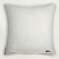 Off White Embroidered 16 x 16 inch | Square Decorative Cushion Cover
