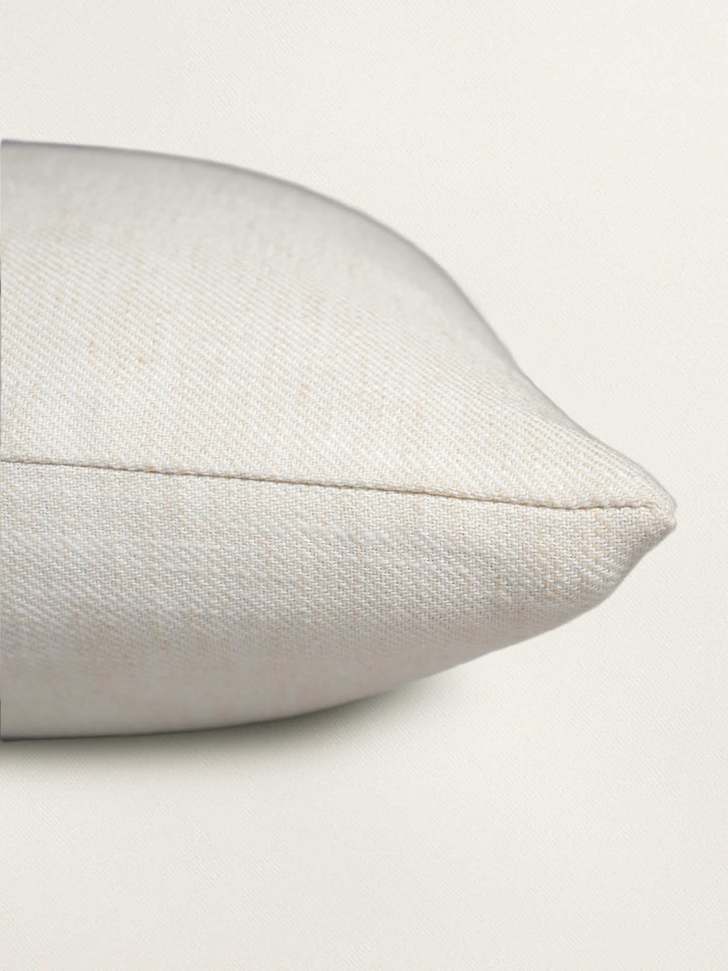 Off White Embroidered 16 x 16 inch | Square Decorative Cushion Cover