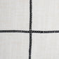 Off White Embroidered 16 x 16 inch | Square Decorative Cushion Cover