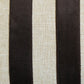 Brown & White Embroidered | 12 x 22 inch Rectangular Cushion Cover