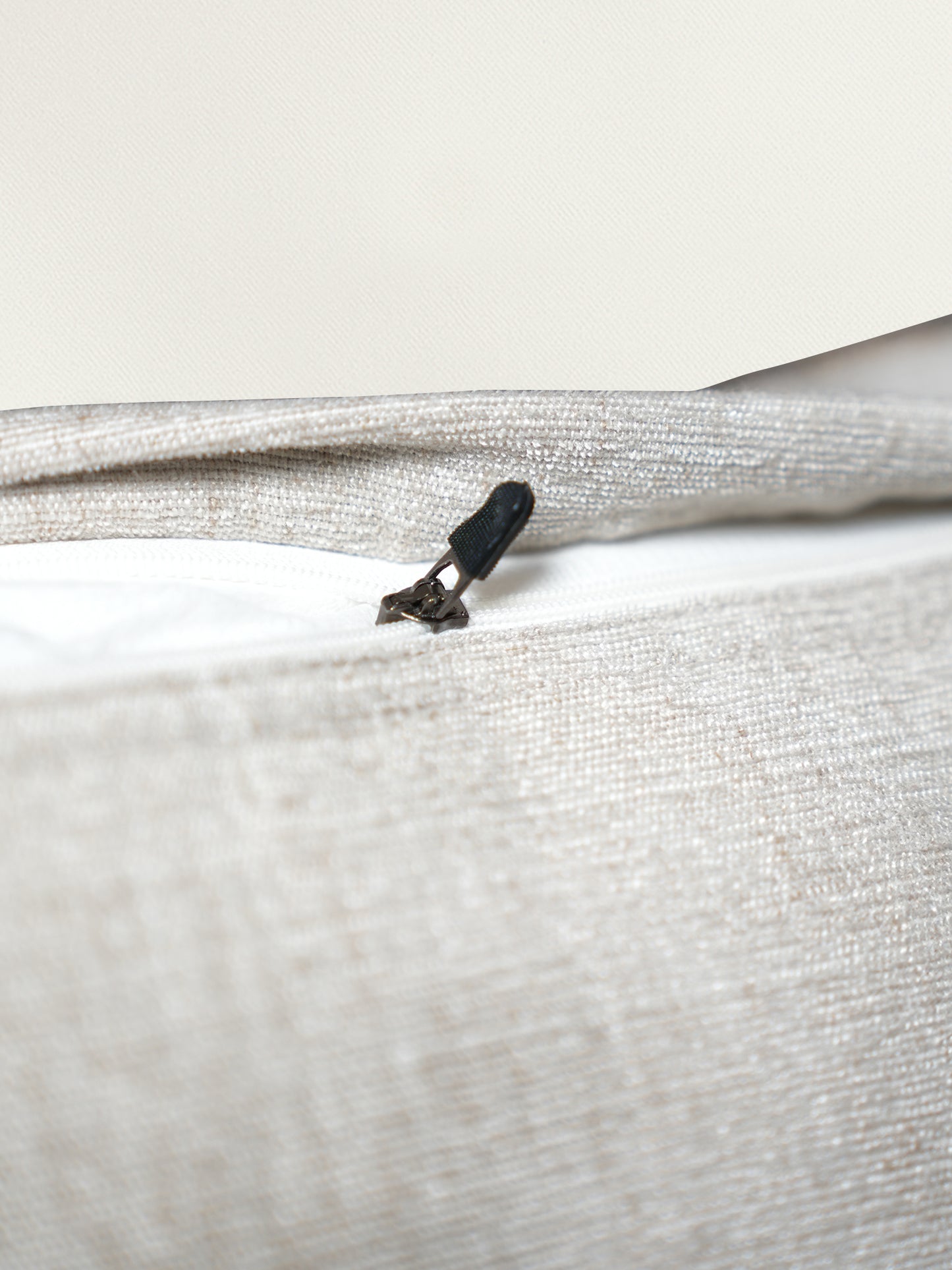Rustic Embroidered 16 x 16 inch Linen Cushion Cover