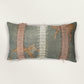 Applique Embroidered | 12 x 22 inch Linen Cushion Cover