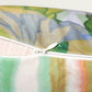 Striped & Floral Reversible | 16 x 16 inch | Spring Summer Cushion Cover