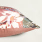 Abstract Floral Embroidered Reversible | 16 x 16 inch | Spring Summer Cushion Cover