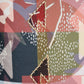 Abstract Floral Embroidered Reversible | 16 x 16 inch | Spring Summer Cushion Cover