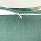 Floral Printed & Embroidered Reversible |16 x 16| Spring Summer Cushion Cover