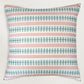 Green Reversible Printed | 16 x 16 inch| Spring Summer Cushion Cover