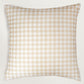 Blue & Beige Floral Printed Reversible | 16 x 16 inch| Spring Summer Cushion Cover