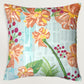 Floral Hand Embroidered Reversible | 16 x 16 inch | Spring Summer Cushion Cover