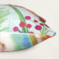 Floral Hand Embroidered Reversible | 16 x 16 inch | Spring Summer Cushion Cover