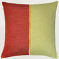 Leaf Embroidered Taka Reversible| 16 x 16 inch | Spring Summer Cushion Cover
