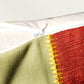 Leaf Embroidered Taka Reversible| 16 x 16 inch | Spring Summer Cushion Cover