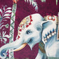 Motif Embroidered & Printed 16 x 16 inch | Velvet Cushion Cover