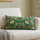 Paisley Embroidered & Printed | 12 x 22 inch Velvet Cushion Cover