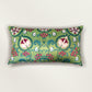 Paisley Embroidered & Printed | 12 x 22 inch Velvet Cushion Cover