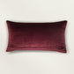 Paisley Embroidered & Printed | 12 x 22 inch Velvet Cushion Cover