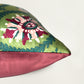 Paisley Embroidered & Printed | 12 x 22 inch Velvet Cushion Cover