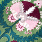 Paisley Embroidered & Printed | 12 x 22 inch Velvet Cushion Cover