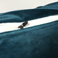 Hand Embroidered Velvet 18 x 18 inch | Peacock Green Cushion Cover