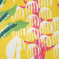 Abstract Floral Embroidered & Printed 12 x 22 inch | Linen Cushion Cover
