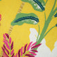 Abstract Floral Embroidered & Printed 12 x 22 inch | Linen Cushion Cover