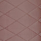 Diamond Quilted | Solid | Rose Pink | 100% Polyester | 16 Inch x 16 Inch | Cushion Cover