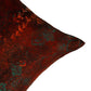 Cushion Cover Printed Poly Canvas Contemporary Red Blue - 16" X 16"