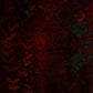 Cushion Cover Printed Poly Canvas Contemporary Red Blue - 16" X 16"