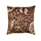 Cushion Cover Poly Canvas Modern Print Brown - 16" X 16"