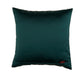 Cushion Cover Polycanvas Ocher Blue Contemporary Ocher Blue - 16" X 16"
