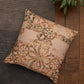 Cushion Covers Set Of 3 Polycanvas Printed Abstract Ikat Pattern Multicolor- 16" X 16"