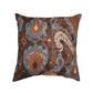 Cushion Covers Set Of 3 Polycanvas Printed Watercolor Ikat 2 Multi- 16" X 16"