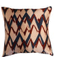 Cushion Covers Set Of 3 Polycanvas Printed Abstract Design Multi- 16" X 16"