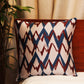 Cushion Covers Set Of 3 Polycanvas Printed Abstract Design Multi- 16" X 16"