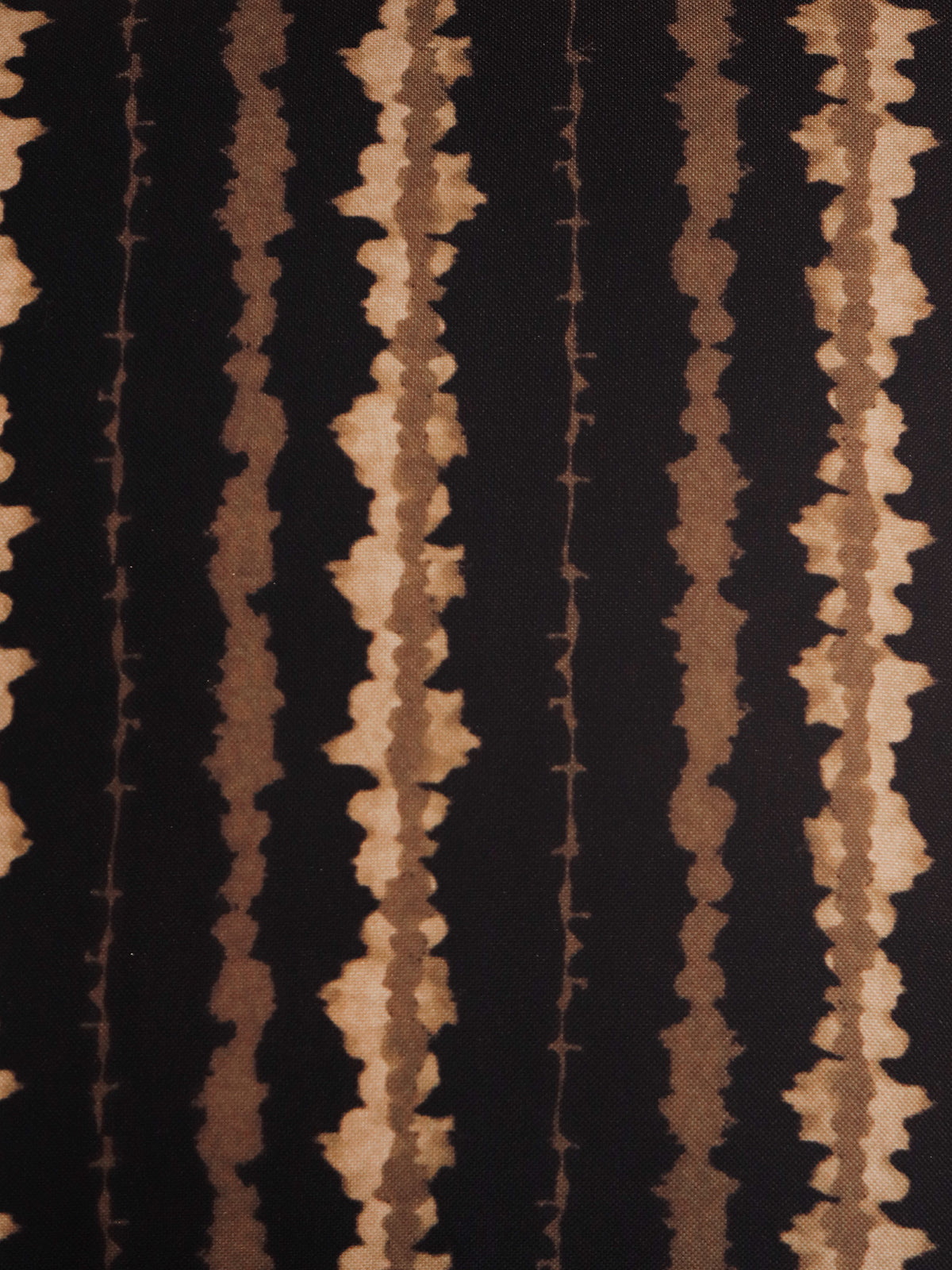 Cushion Covers Set Of 3 Polycanvas Printed Earthy tone modern Ikat Mult - 16" X 16"