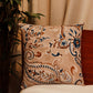 Cushion Cover Printed Poly Canvas Floral Multi - 16"x16"