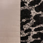 Grey Animal Print Quilted Poly-Canvas Cushion Cover 12x20 | Lumbar Pillow Cover for Sofas & Beds