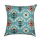 Eurosham Cushion Cover with Motif Print - Polycanvas | Light Green - 20x20in