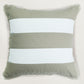 Technique Cushion Cover Patchwork Beige White - 16" X 16"