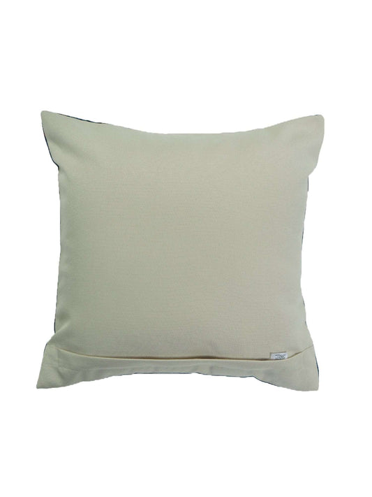 Cushion Cover Poly Canvas Cord Work Multi - 16"X16"