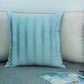 Cushion Cover Cotton Pleated Light Blue - 16"X16"