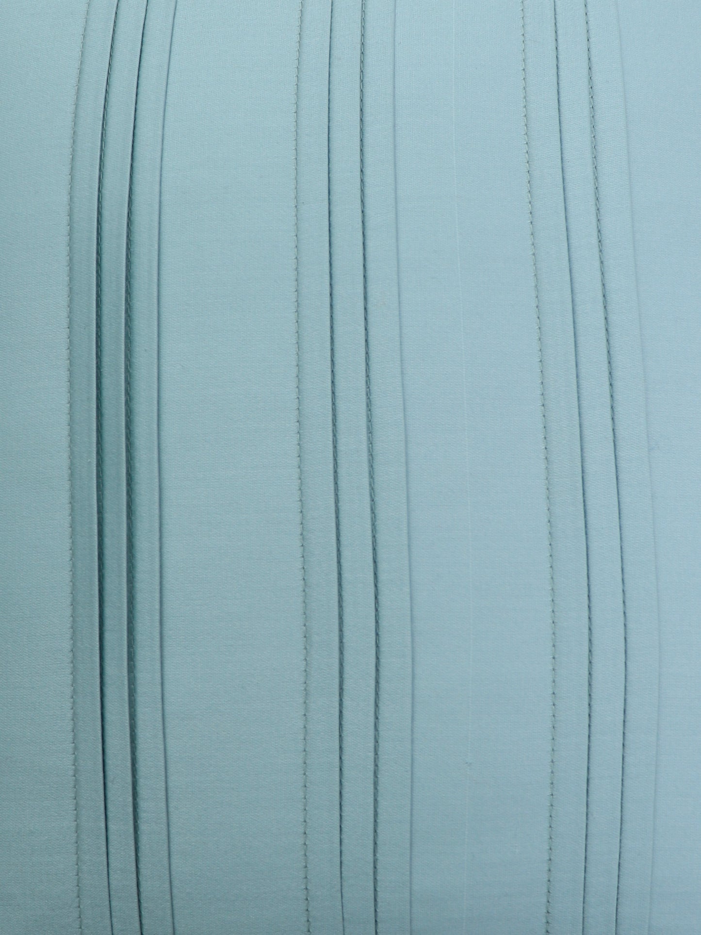 Cushion Cover Cotton Pleated Light Blue - 16"X16"