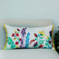 Cushion Cover Poly Canvas Digital print With Frayed Edges Multi - 12"X22"