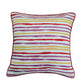 Cushion Cover Floral Design Poly-Canvas | Solid Colors Digital print | 16"X16" Inch