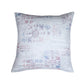 Cushion Cover with Contemporary Abstract Art Print - Light Blue Polycanvas 16x16in | Modern Home Decor Accent