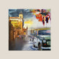 Iconic Bombay Nostalgia Multi Color Printed Wall Art 16" X 16"