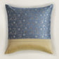Patchwork Cushion Cover 16 Inch x 16 Inch | Blue