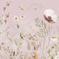 Wallpaper Non Woven/Canvas - Petal Ballet (1 sqft)