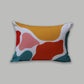 Abstract Pattern Printed | Polyester Cushion Cover | 14 Inch x 19 Inch | Multicolor