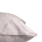 Cushion Cover Cotton Blend Aari and Towel Textured Embroidery with Tassels Beige - 16inches X 16inches